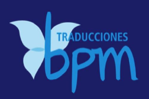 bpmtraducciones's profile picture. Se aproximan cambios... En breve, más y mejor ;-)
Podéis escribirnos por aquí o a través de nuestra página web.