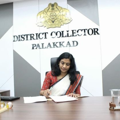District Collector, Palakkad, Kerala. Personal profile.