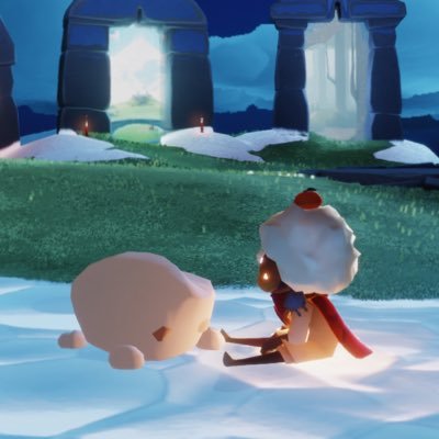 #Sky #thatskygame    全米チビアフロ協会会長の息子の友達の孫／アフロが弾ける季節生まれ