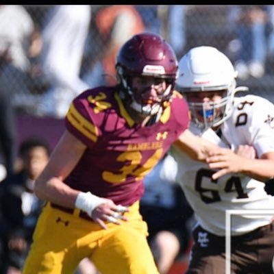 Loyola Academy ‘25 | ILB/OLB | 6’3 230 | 3.8 GPA | Email: max.mendoza@students.loy.org Phone: 224-645-8627