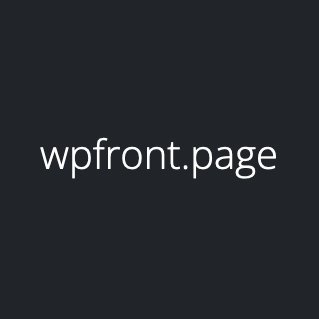 WPFrontPage