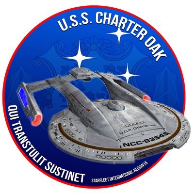 The U.S.S Charter Oak is affiliated with Region 15 of STARFLEET: The International Star Trek fan Association!