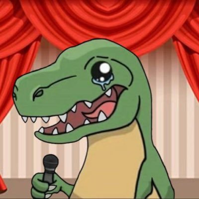 Dino Tries To Make The Audience Laugh 🦖 Have a great pun you‘d like to share? DMs are open📥