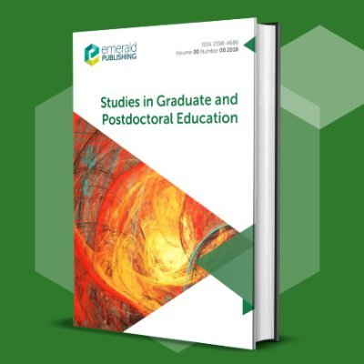 @EmeraldEdu journal edited by @jiaburford, @krmcchesney and @MareeMartinuss1. Higher ed; doctoral edn; Masters; postdoc; researcher development and wellbeing.