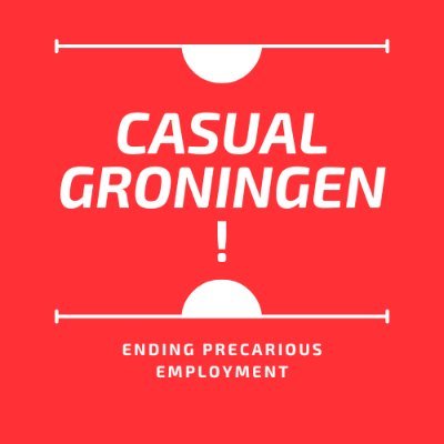 We are a collective of employees at the RUG addressing casualisation, precarious working conditions and structural overwork. Contact: casualgroningen@gmail.com