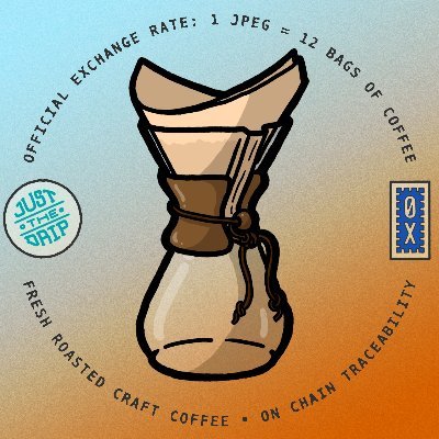 Mint an NFT get free coffee. 1jpeg = 12 bags. https://t.co/oOOn0gWon1 https://t.co/L3MJxCtqIa