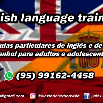 Alexteacher4's profile picture. On-line English and Spanish lessons with qualified native speaker via zoom using latest audiovisuals and books. Whats 95991624458