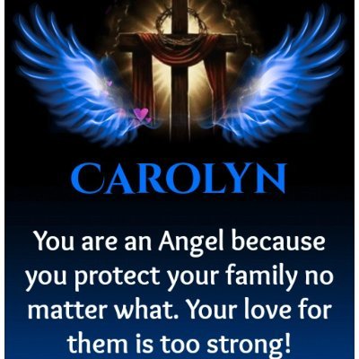 Hi, My name is Carolyn Garcia, I am a Christian ✝️ believe in all honesty, respect and loyalty. Jesus Lover!!! Welcome to my page. ❤❤🙏🙏✝️✝️👏👏