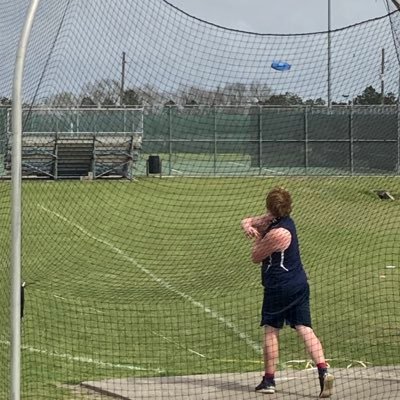225lbs. 6’ 1” Shot-put 40’ and Discus 129’ 06” . OFFICAL COMMIT to CTX “Where the art of medicine is loved, there is also love for humanity” -Hippocrates.