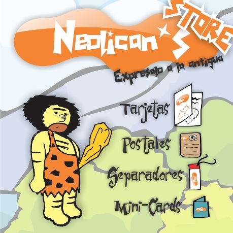 Neolican's son cavernicolas que expresan sus sentimientos de una forma muy original, ¡A la antigua! Son 6 personajes, ¡Conocelos!  http://t.co/hG9w283i