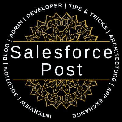 SalesforcePost's profile picture. Salesforce experts sharing Interviews tips, Architecture & Solution designs about API Gateway, Flow, Apex & LWC to help fellow developers succeed.