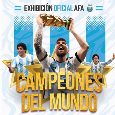 ⭐️⭐️⭐️Llega una exhibición que te acerca a vivir los momentos más memorables de la Selección Argentina.  En La Rural desde el 5/4.