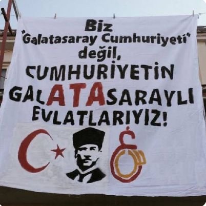 Tek Derdimiz Cumhuriyet ve Galatasaraydır 💛❤️⭐️⭐️⭐️⭐️
ÇUMHURİYET VE ATATÜRK   DÜŞMANLARI TAKİP ETMESİN.Gelen Takiplere Dönüyorum %100