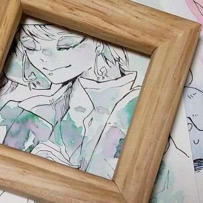 orangeglassPs's profile picture. Ｐ子（@movingpoint₋Ps）が画材で叫びたい、そして避暑地用の別荘。あんまりツについては語りません　完成品は本垢にも投げると思います　煩いです✌