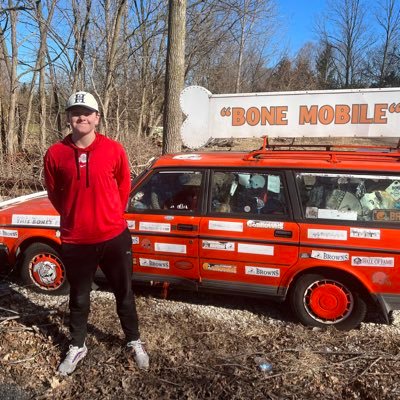 I saved the bone Mobil and I’m brining it back to life. Follow along #browns.