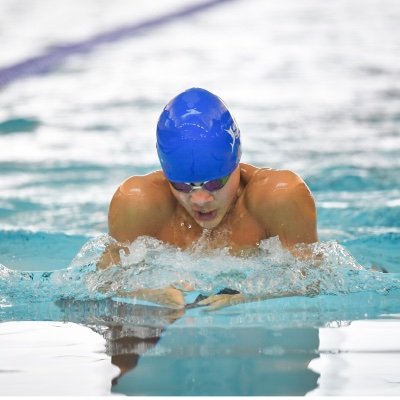 Swimmer 🏊🏽♂️ Derby Excel and Belper Marlins 💙🤍 supported by Everyone Active Sporting Champions