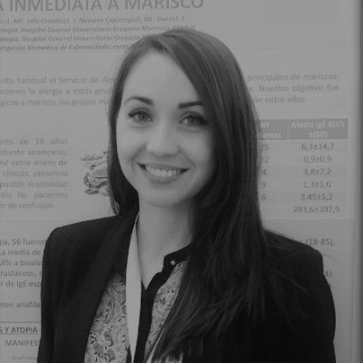 Alergóloga, CAJMIR_SEAIC redes, twittera de eventos