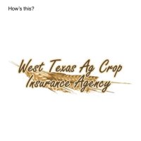 West Texas Ag Crop Insurance (@west_crop) 's Twitter Profile Photo West Texas Ag Crop Insurance (@west_crop) 's Twitter Profile Photo