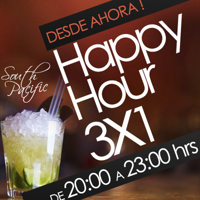 Porque somos parte de tus Noches...
3x1 en Tragos de 20 a 23hrs
Luego desde las 23hrs Happy Hour 2x1 Toda la Noche
De Martes a Sábado !