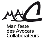Manifeste des Avocats Collaborateurs (MAC) syndicat défense avocats. Président Guillaume Delarue - Secrétaire général Avi Bitton