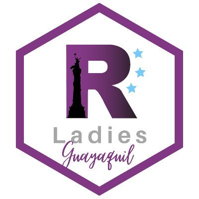 Somos parte de la comunidad @RLadiesGlobal que promueve la diversidad de género en la comunidad R.