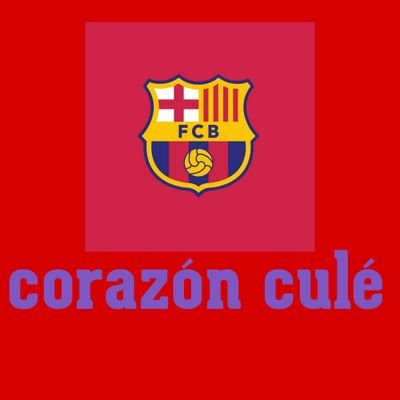 Corazón FC Barcelona 2

cuenta principal:@Arancibi4Thomas
 
Soy de la ferraneta y xavineta, siempre.

yo twitteó en base a lo que veo.

a veces me voy