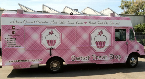 SweetTreatStop is the 1st Mobile Bakery Truck in the Bay Area, featuring Artisan Gourmet Cupcakes & other Sweet Treats. Catering B-Day, Corp. & Private Parties.