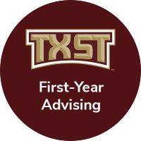 First-Year Advising at Texas State(@TXSTFirstYear) 's Twitter Profile Photo