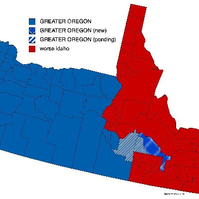 Preferred by 97% of Idahoans over Greater Idaho. Blocked by @GreaterIdaho. Greater Idaho is a grift!