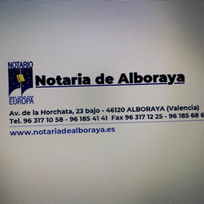 CidySerra's profile picture. José María Cid Fernandez Notario de Alboraya         Tel. 96 317 10 58