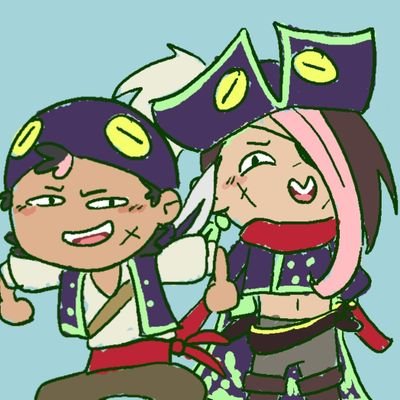 Kae & El, Quartermaster and Captain of the Hasu! 🐸⚓🏴‍☠️ 
21+ ENG/日本語 OK!
#Vtuber #ENVtuber ママ: @mandorinart