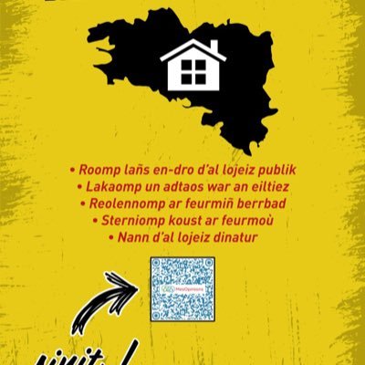 Vous connaissez tous et toutes quelqu’un qui peine à se loger ! #BZH #Logement #BretagneZoneTendue Rejoignez le collectif « Tregor-Goelo-Argoat Zone Tendue » !