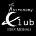 The Astronomy Club, IISER Mohali (@astroclubiiserm) Twitter profile photo The Astronomy Club, IISER Mohali (@astroclubiiserm) Twitter profile photo