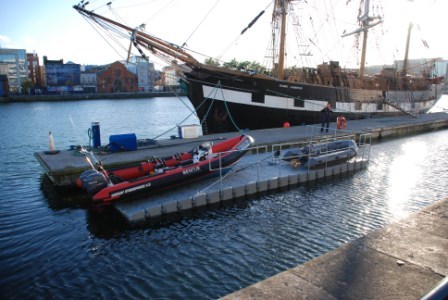 Pontoon Sales Ltd, we supply and install floating modular pontoon systems, used as floating platforms, walkways, drive on docks