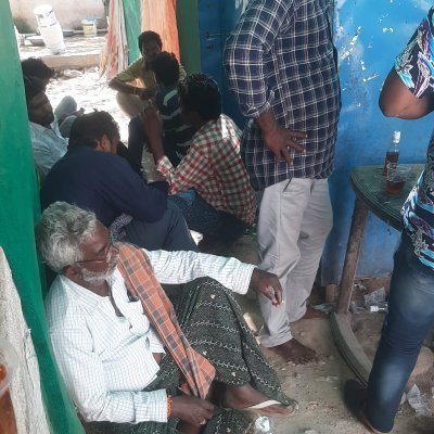 Please stop illegal bar @ palem cross roads , government wine shop ,Nunn , Surampalli