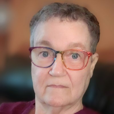 Antifascist pro-abortion enviro atheist LGBTQ crocheter grandmother INFJ. She/her. #MyBodyMyChoice #Resist #BLM #EndTheFilibuster #ExpandTheCourt  🇺🇦