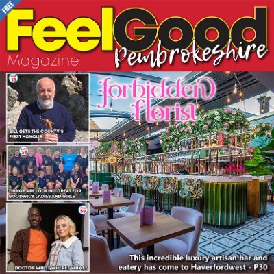 Feel good with FeelGood Magazine! Full of nothing but positive and upbeat news stories from Pembrokeshire, including sport, reviews and contests.