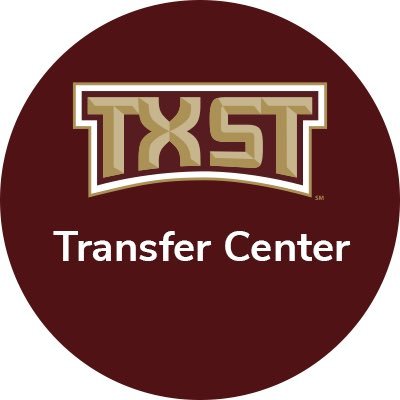 Helping students navigate their #TXSTNext steps. We develop programs to support transfer students at every part of their journey at #TXST. Find us on Instagram!