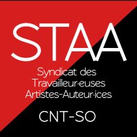 Syndicat des Travailleur.euse.s Artistes / Auteurs(@STAA_CNTso) 's Twitter Profile Photo