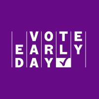 Vote Early Day (@voteearlyday) 's Twitter Profile Photo Vote Early Day (@voteearlyday) 's Twitter Profile Photo