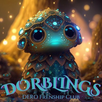 In an enchanted forest live the Dorblings, little alien frens who appear only to pure-hearted seekers of friendship. DERO ensures their privacy and survival.