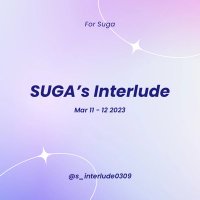 SUGA's Interlude Cafe 🇸🇬(@s_interlude0309) 's Twitter Profile Photo