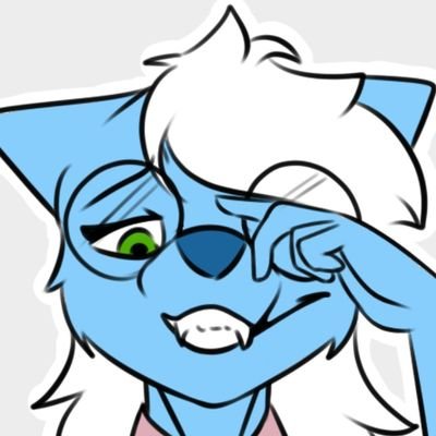 Blue cat who offers vorny posts and art. 18+, minors will be shot on sight I ain't playing. 23, they/them.