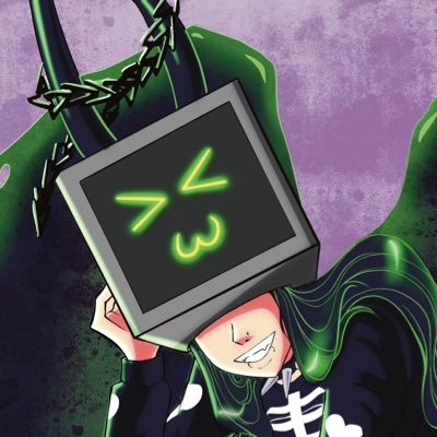 MsCasualtea's profile picture. 🎮🛸💚TV Head Alien Demon Vtuber 💚🛸🎮 | 🤤🧩Has obsession for Faceless vtubers🧩🤤