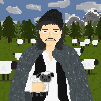 This authentic collection of Romanian shepherds aims to show that their existence transcends time and space.
🐏  Use #CiobaniNFT