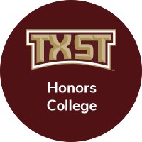 Honors College at TXST(@TXSTHonors) 's Twitter Profile Photo