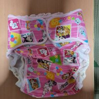 大人用おむつカバー ＨＵＧっと！プリキュア Yahoo!オークション - 大人用おむつカバー Lサイズ ホック