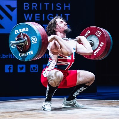 GB weightlifter at London Olympic weightlifting academy. Lboro student