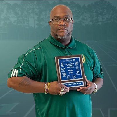 Northeastern High School's Head Track Coach Tony Johnson (ΩΨΦ 9-93ΛΓ) ECSU '96, Former Coach at N. Dorchester, CSD, Easton, and Kings Fork.