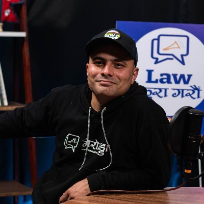 Father First | *Tweets are Strictly Personal Opinion* I Legal Technology #LegalTech for Nepal.
@meroadda
Host: Law कुरा गरौं (Podcast)
*Not a Lawyer*